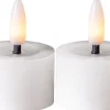 LED-kynttilä Flamme Flow 4 cm valkoinen 2 kpl*Star Trading Discount