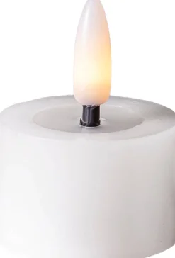 LED-kynttilä Flamme Flow 4 cm valkoinen 2 kpl*Star Trading Discount