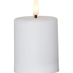 Star Trading LED-kynttilä Flamme Paula 10 cm valkoinen