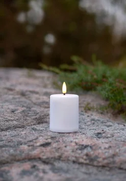 Star Trading LED-kynttilä Flamme Paula 10 cm valkoinen