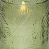 LED-kynttilä Flamme Leaf 10 cm vihreä*Star Trading Sale