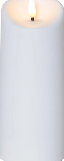 LED-kynttilä Flamme 18 cm IP44 valkoinen*Star Trading Sale