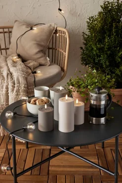 LED-kynttilä Flamme Soft 17,5 cm beige*Star Trading