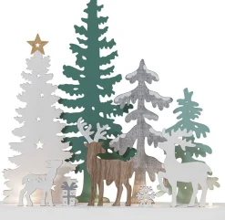 Clearance Star Trading pöytäkoriste Reinbek 30 cm valkoinen