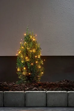 valosarja Golden Warm White 40 LED musta 2,8m*Star Trading Hot