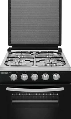 Clearance Sunwind pöytäkaasuliesi Cuisine 50 x 55 musta