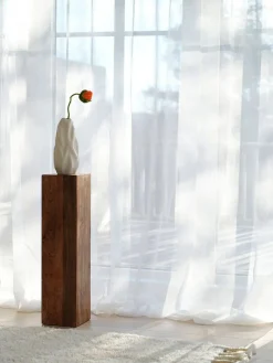 Clearance Svanefors verho Rimy 280x300 cm l.valkoinen