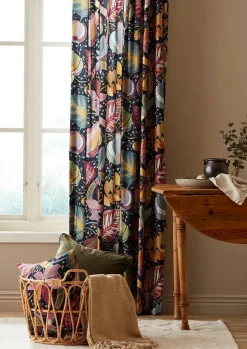 verhot A&E 145x250 cm t.sininen 2 kpl*Svanefors Outlet