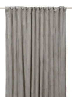 verhot Elise 135x280 cm hopea 2 kpl*Svanefors Sale