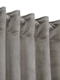 verhot Elise 135x280 cm hopea 2 kpl*Svanefors Sale