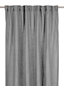 verhot Julie 145x280 cm harmaa 2 kpl*Svanefors