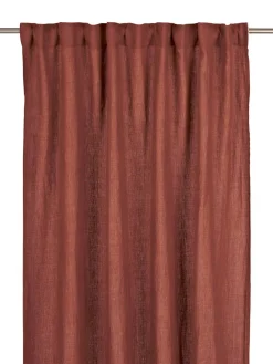 Online Svanefors verhot Julie 145x280 cm tiilenpunainen 2 kpl