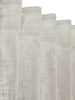 Outlet Svanefors verhot Otila 125x250 cm beige 2 kpl