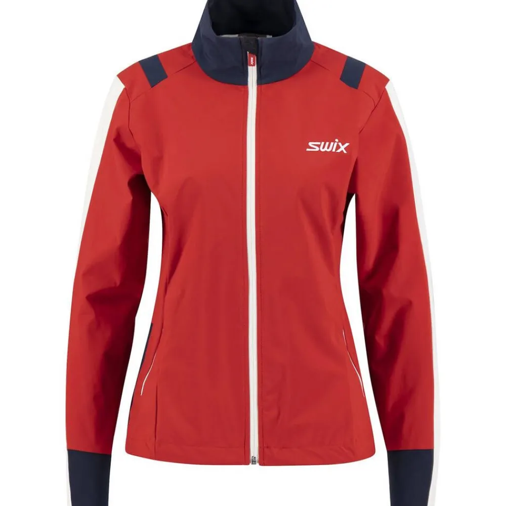 Clearance Swix takki Infinity Jacket W 75101 Dark navy/Swix red