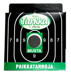 Best Tarkka Paikkatarra 16 mm musta