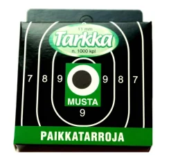 Discount Tarkka Paikkatarra 11 mm musta