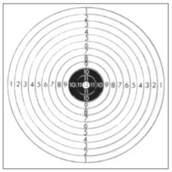 Clearance Tarkka Pienoiskivääritaulu 11 14x14 cm 100 kpl