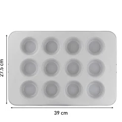 muffinivuoka 12 kuppia Ceramik 39x27,5 cm*Tefal Best