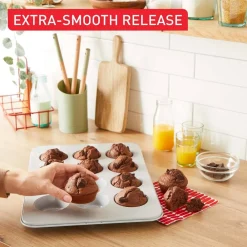 muffinivuoka 12 kuppia Ceramik 39x27,5 cm*Tefal Best