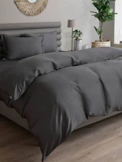 pussilakana Silky Bamboo 240x220 cm anthracite*TEMPUR Hot