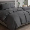 New TEMPUR pussilakana Silky Bamboo 150x210 cm anthracite