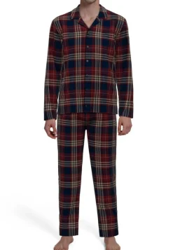 Hot Tom Tailor flanellipyjama 71447-5200 424 Red-medium check