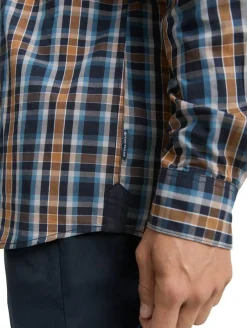 Outlet Tom Tailor paita 1047324 38477 Navy blue shades check