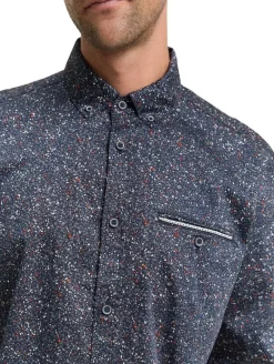 Tom Tailor paita 1047340 38526 Navy irregular small design