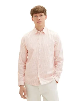 Tom Tailor paita 1036235 31848 Orange geometric design