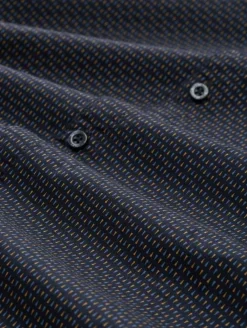Clearance Tom Tailor paita 1048444 Slim fit 38970 Navy mini spike design