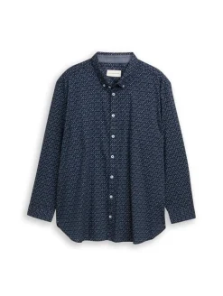 Online Tom Tailor Plus paita 1050713 38946 Blue diamond design