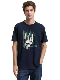 Best Tom Tailor t-paita 1047788 10668 Sky captain blue