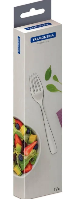 Essentials ruokailuhaarukat 20 cm 3 kpl*Tramontina Outlet