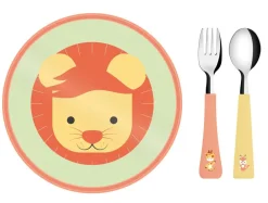 Outlet Tramontina ruokailusetti Baby Friends 3 kpl