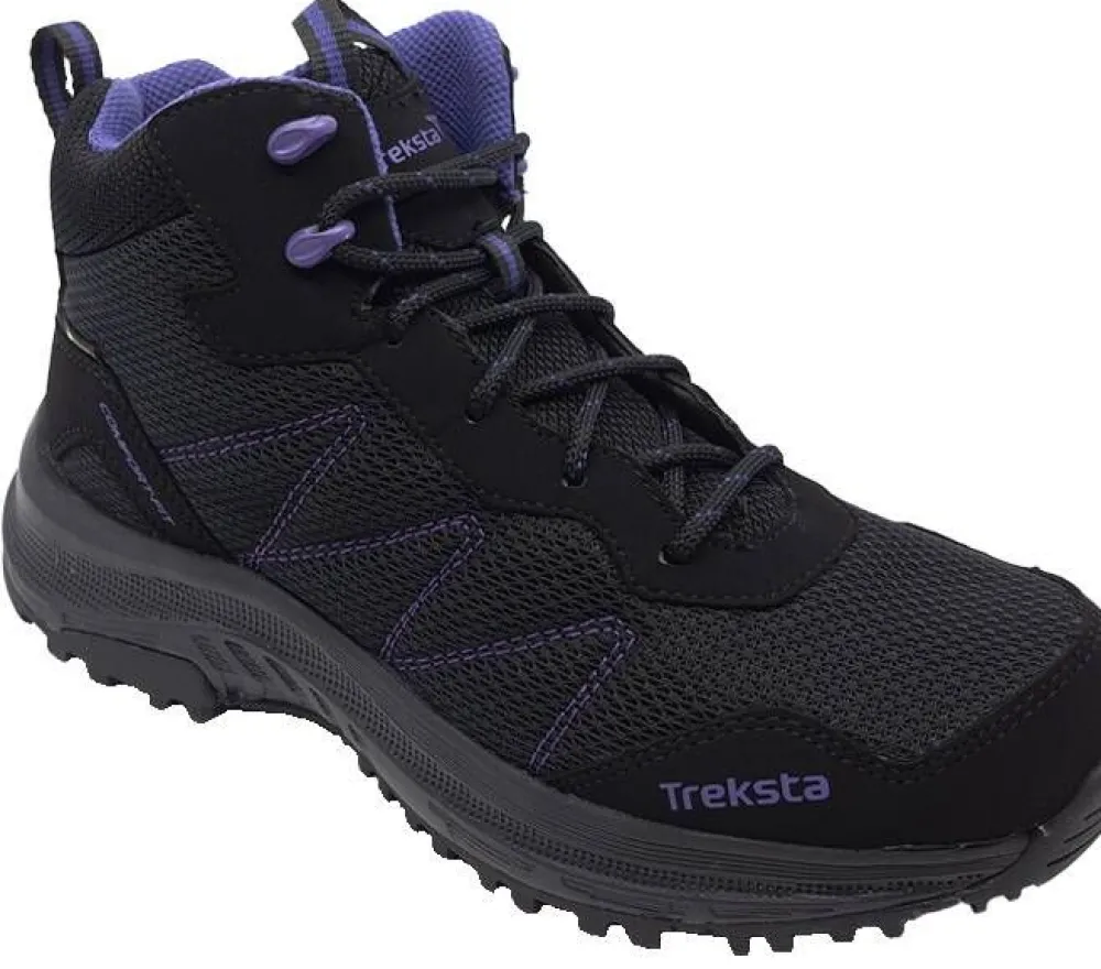 Hot Treksta vaelluskenkä Grimsta Mid Lace GTX W black/violet