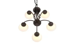Online Trio Lighting kattokruunu Rustica 5-os E27 rustiikki
