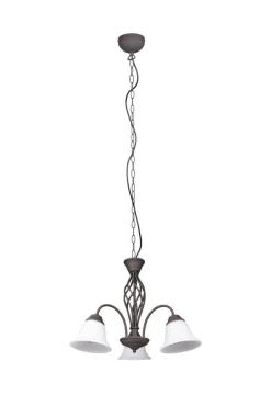 Sale Trio Lighting kattokruunu Rustica 3-os E27 rustiikki