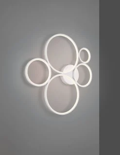 Discount Trio Lighting kattovalaisin Rondo LED 5-os mattavalkoinen