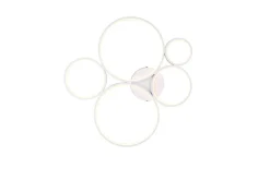 Discount Trio Lighting kattovalaisin Rondo LED 5-os mattavalkoinen
