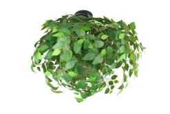 Online Trio Lighting kattovalaisin Leavy 70 cm 3xE14 vihreä