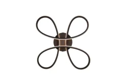 Clearance Trio Lighting kattovalaisin Fly LED 40 cm mattamusta