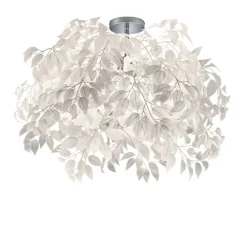 Clearance Trio Lighting kattovalaisin Leavy 70 cm 3xE27 valkoinen