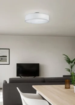 Online Trio Lighting kattovalaisin Hotel 50 cm 3xE27 valkoinen