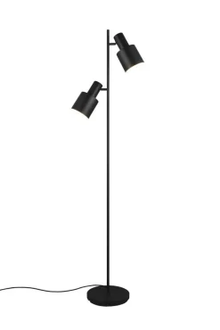 lattiavalaisin Agudo 2xE27 mattamusta*Trio Lighting Discount