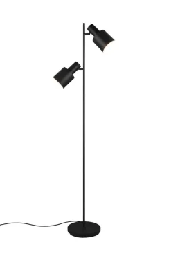 lattiavalaisin Agudo 2xE27 mattamusta*Trio Lighting Discount