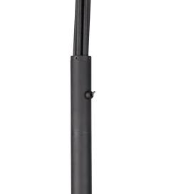 Best Trio Lighting lattiavalaisin Marley 5-os GU10 mattamusta