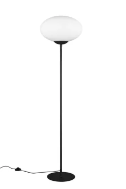 lattiavalaisin Fomento E27 mattamusta/valkoine*Trio Lighting New