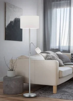 lattiavalaisin Hotel E27+E14 valkoinen*Trio Lighting New