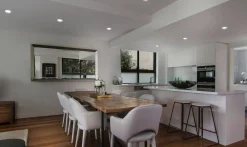 Hot Trio Lighting LED alasvalo Rila mattavalkoinen pyöreä