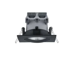 New Trio Lighting LED alasvalo Pamir mattamusta neliö